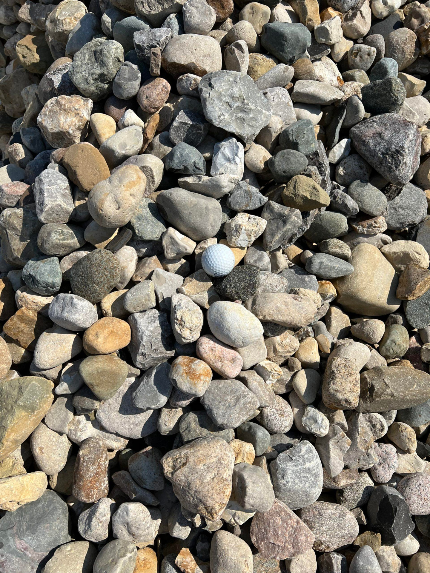 Decorative Rock — River rock, pea rock, granite, limestone and slate — bagged or by the ton.